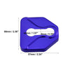 Subaru 4 x Stainless Steel Car Door Lock Latch Covers