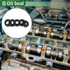 Make Model Oil Seal 6x10x3mm NBR Rubber Black 5 Pcs