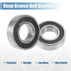 2 x Deep Groove Ball Bearing 17x35x10mm Double Sealed Carbon Bearings
