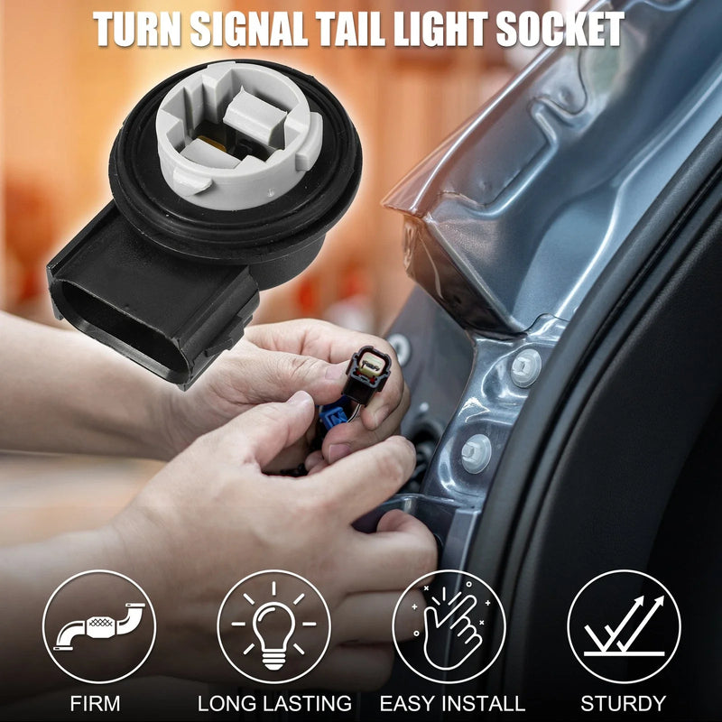 Ford Focus 3 Pins Turn Signal Tail Light Socket (2003-2007)