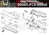 Honda CRX Bolt Stud / 10x35.5 / Exhaust Manifold Bolt Stud (1988–1991)