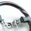 Toyota 86, Subaru BRZ, Scion FR Flat Bottom Carbon Leather Steering Wheel (2012-2020)