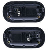 Mitsubishi Canter Door Handle Outer Set of 2 Black Front L+R (1995–2005)
