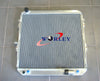 Toyota Surf Hilux LN130 Aluminum Radiator & Red Silicone Hose (1989-1997)