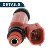 Mazda E220 2.2L (1992-2002) 1 Pc Red Fuel Injector No.INP-784