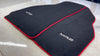 Toyota MR2 2 x Tailored Carpets with Red Trim Black Floor Mats (2002-2007)