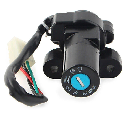 Suzuki GS500 Ignition Switch Fuel Gas Cap Cover Seat Lock Key Set (2001-2012)