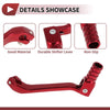 Kayo K6 Red Shifter Lever Folding