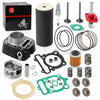 Yamaha Warrior 350 Cylinder Piston Gasket Air Oil Top End Kit (1990–2004)