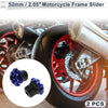 Motorcycle 14mm 2 x Aluminum Alloy Plastic Motorcycle Slider Frame