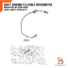 Nissan Navara D21 88-96 Speedometer Cable