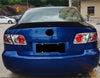 Mazda 6 Sedan 2003-2008 Glossy Black Trunk Rear R Style Spoiler Wing