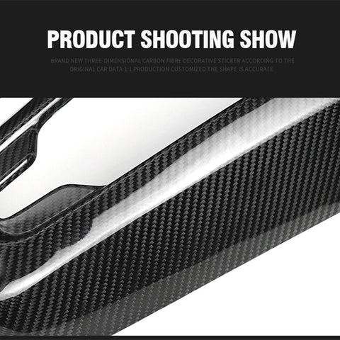 Chevrolet Corvette C8 Carbon Fiber Center Charger Panel Cover (2020-2023)
