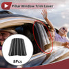 Toyota Prado 8 Pcs Car Door Pillar Window Trim (2010–2023)