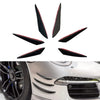Car Spoiler Canards / 6pcs 6x / Front Bumper Decal Car Lip Splitter Sticker