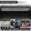 Ford Explorer (2011-2018) Gloss Black Retractable Cargo Cover