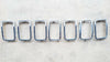 JEEP Grand Cherokee (2017-2020) - 7 x Chrome Rings Grille Trim Ring Kit
