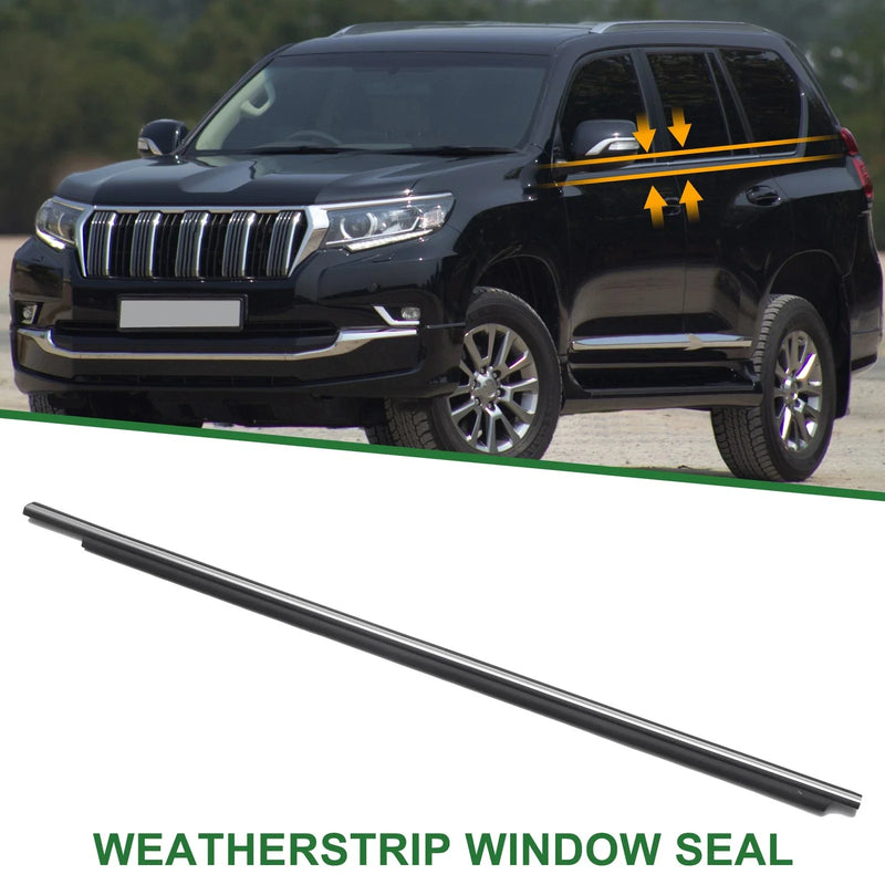 Toyota Land Cruiser 1pcs Front Left Weatherstrip Window Seal