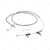 Ford C4 Stainless Kick Down Cable (1964-1986)