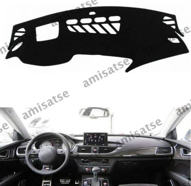 Audi A7 S7 (2010-2023) Black Dashboard Cover Sun Visor Pad Dashmat
