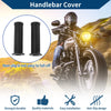 Motorcycle 7/8 22mm Motorcycle Hand Grips Cover Handlebar Rubber Black