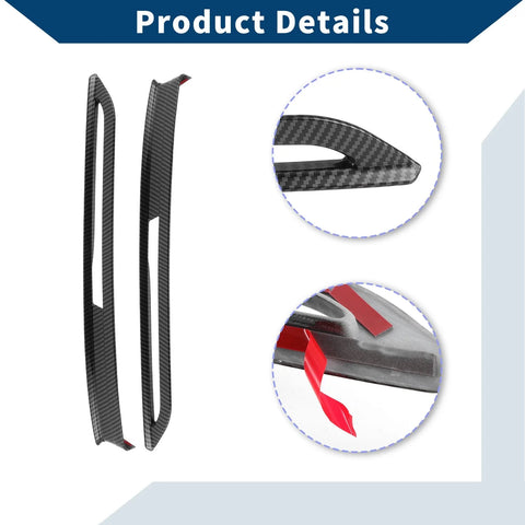 Mazda CX-30 Carbon Fiber Black Front Left & Right Covers (2020-2022)