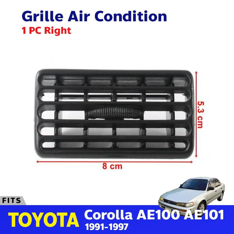 Dash A/C Vent Grill Air-Con Ventilator RH Fits Toyota Corolla AE100 SED 1991-98