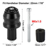 Motorcycle Dirt Bike Scooter Handlebar End Plugs 7/8" 22mm 1 x Pair