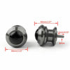 Yamaha MT01 MT09 YZF-R3 R1 6mm Vibration Damper Swing Arm Spool (2001-2023)