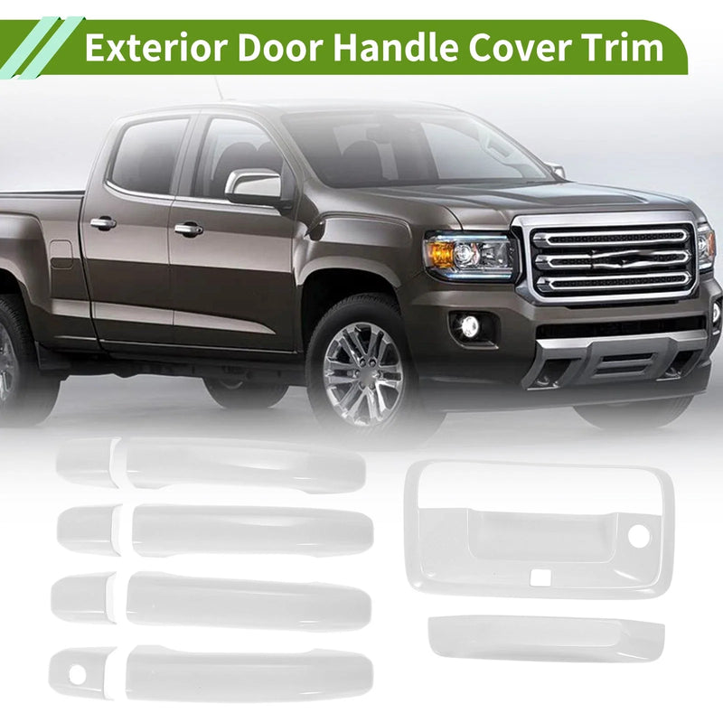 Chevrolet Colorado White Exterior Door Handle Cover Trim
