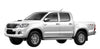 Toyota Hilux Gauge Surround Cover Trim (2012-2014)