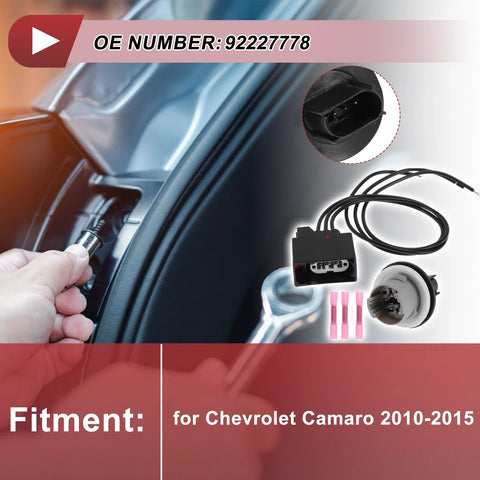 Chevrolet Camaro Turn Signal Light Socket Wiring (2010-2015)