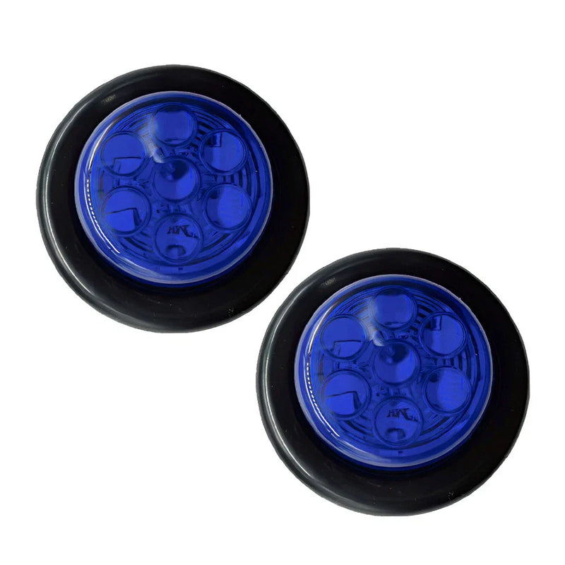 Truck Trailer 4 x Blue Side Marker Lights (Clearance)