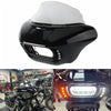 Harley Softail Fat Bob FXFB LED DRL Headlight Fairing (2018-2023)