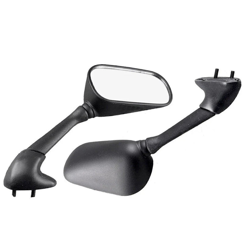 Yamaha YZF R6 Oval Matte Rear View Mirrors (2001-2003)