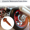 0.63" Aluminum Alloy Plastic Motorcycle Slider Frame 1 Pc Orange