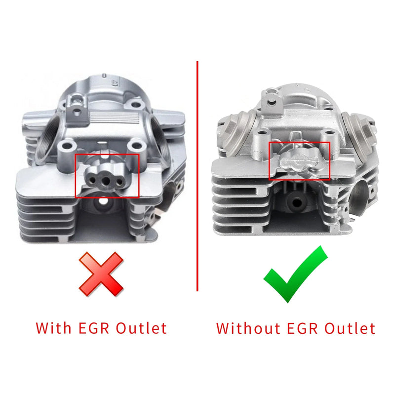 Yamaha TT-R125 Engine Head Cylinder without EGR (2000–2022)