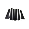 Honda Fit Jazz Glossy Black Door Window Pillar Post Covers (2014-2019)