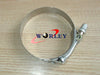 Car 4 x T Bolt Stainless Steel Silicone Hose Clamps ID 80mm