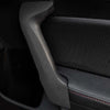 Toyota 86 BRZ Car Interior Real Leather Door Handle Cover Trim Fit