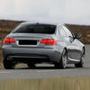 07-13 BMW E92 E93 M-Sport Gloss Black Rear Bumper Exhaust Diffuser Lip