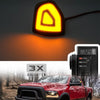Dodge Ram 2x Smoke Lens Amber LED Turn Signal Lights (2009-2018)