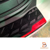 Ford Everest Matte Black Rear Bumper Protector Scuff Plate (2022 - )
