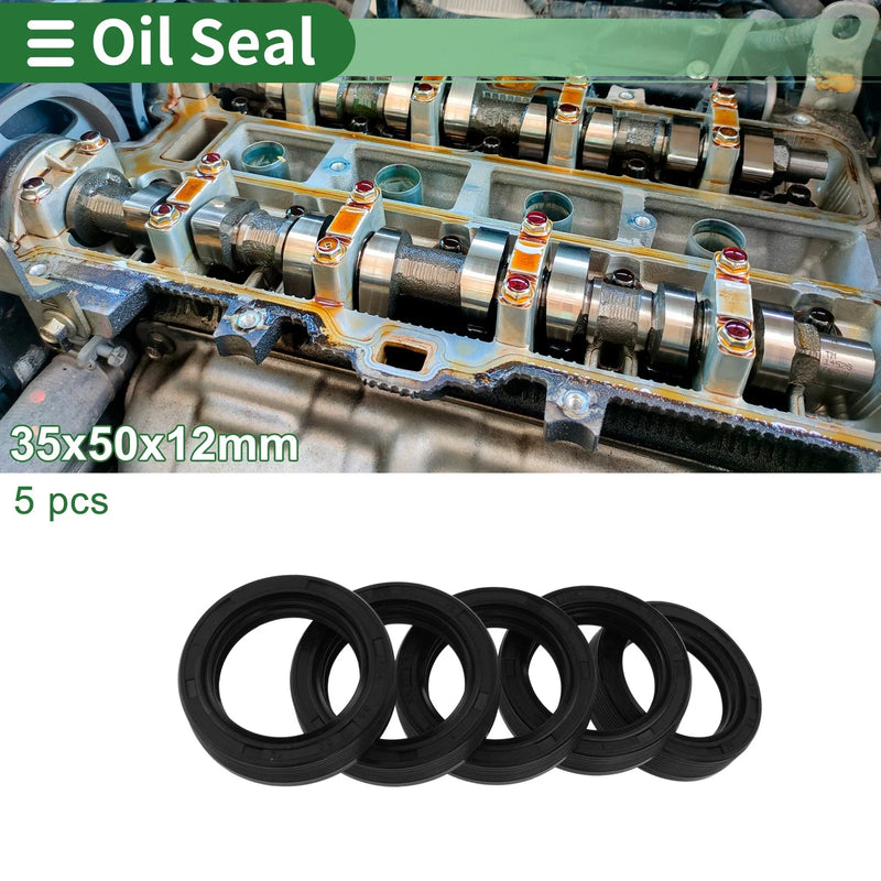 Make Model Oil Seal / 35x50x12mm / Rotary Shaft Seal NBR Rubber