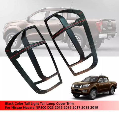 Nissan Navara NP300 Tail Light Cover Black (2015-2019)