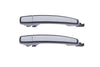 Holden Cruze 2 x Rear LH+RH Chrome, Black Base Outer Door Handle (2009–2016)