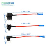 3 x Car Fuse Tap with 3 x 30A Mini Low Profile Fuses