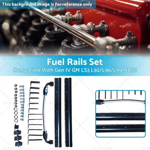 GM LS3 L92 L96 L99 Intake Manifold Fuel Rail Set (2008-2013)