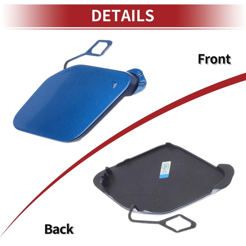 BMW 320i (2016-2018) Blue Front Tow Hook Cover