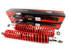 Kawasaki KE175 400mm Red/Chrome Rear Shock Absorbers